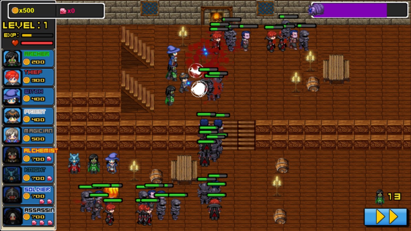 #7. Tower Defense - Hordes of Warriors (Windows) 由: Chalvantzis