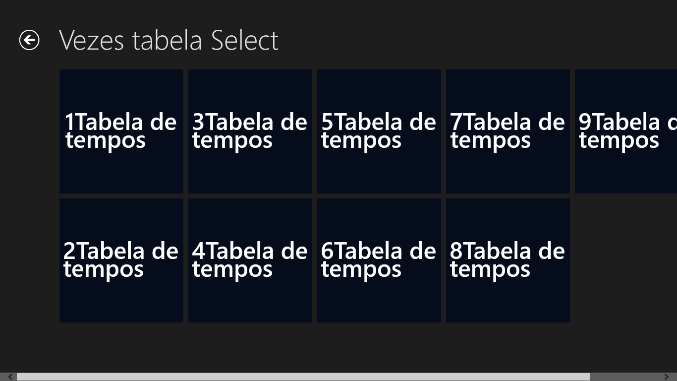 Tabuada PRO - Microsoft Apps