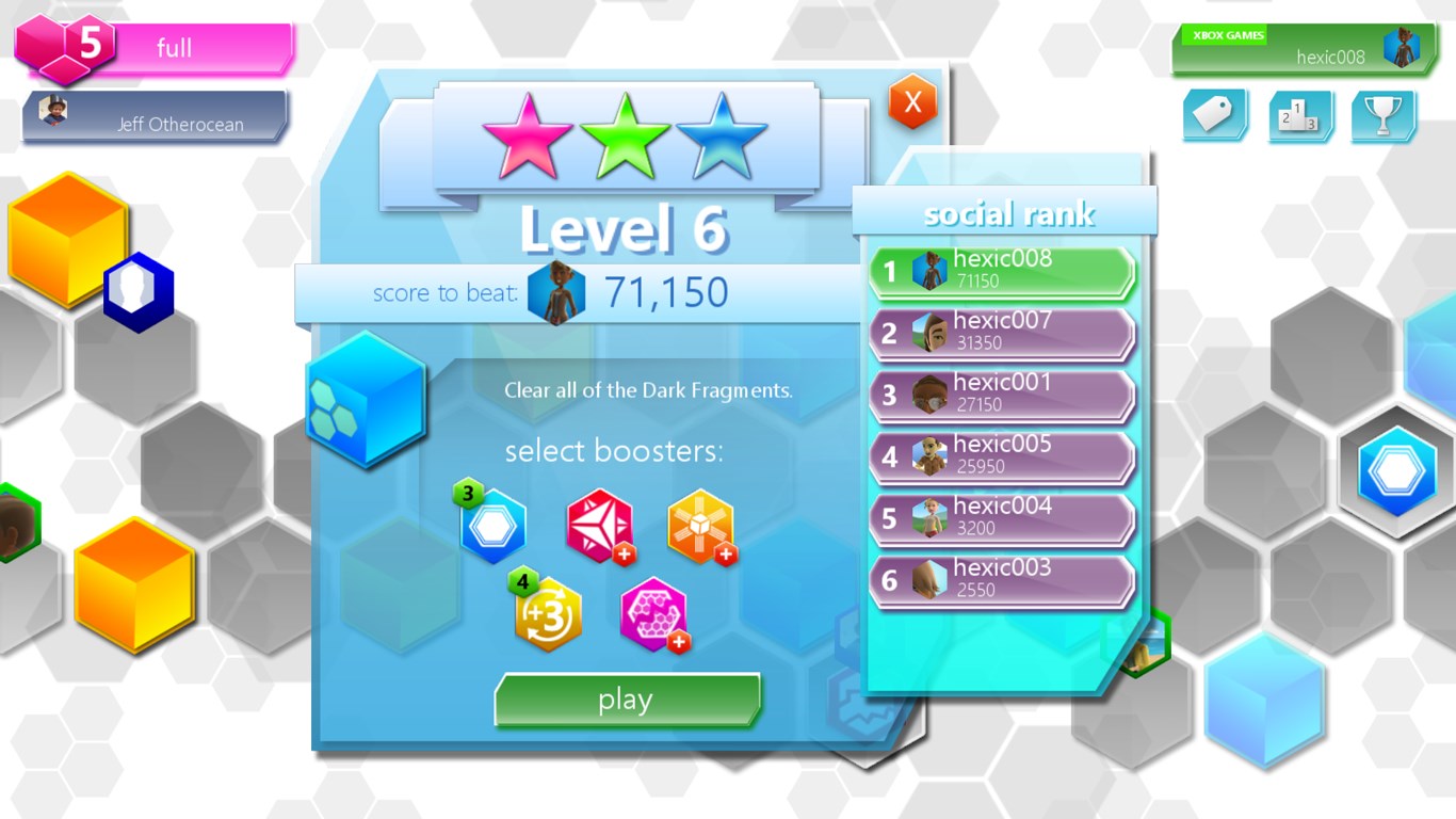 Compete against your friends on every level!