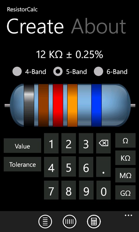 #2. ResistorCalc (Windows) 由: Falling Rock