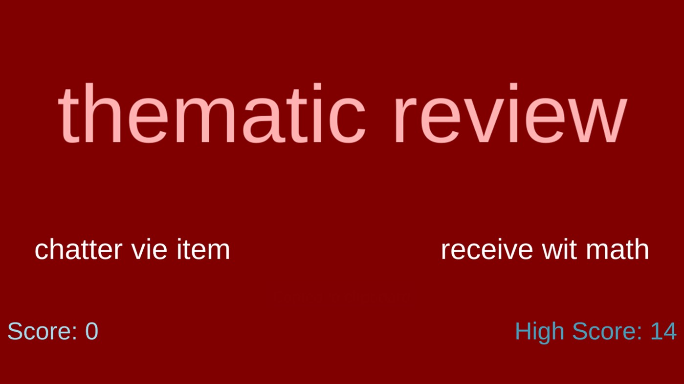 #4. Anagrammator (Windows) Podle: BelleGames Ltd.