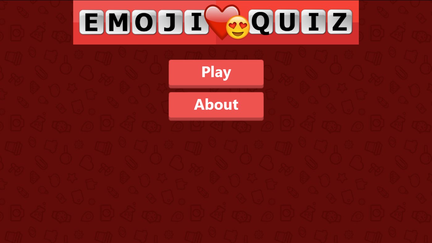 #1. Emoji Quiz Game (Windows) By: borneo mobile
