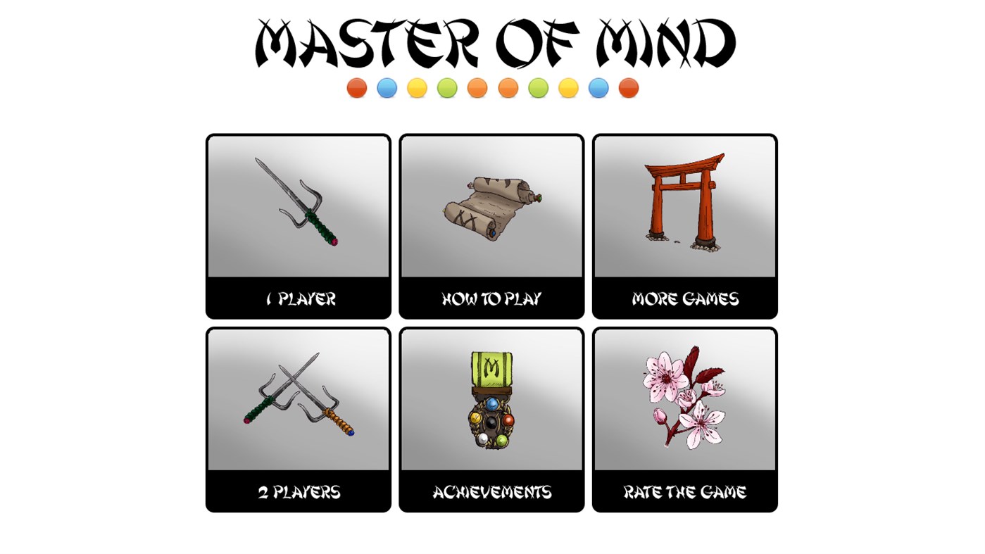 #1. Master of Mind Free (Windows) 由: Cedric Le Penmelen