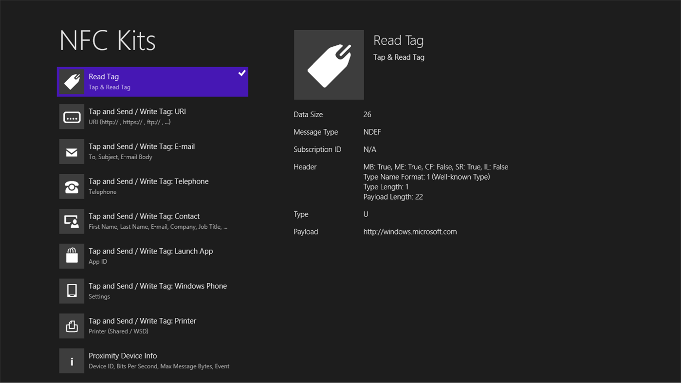 #2. NFC Kits (Windows) Bởi: Tony Lin