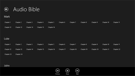 AudioBible Screenshots 2