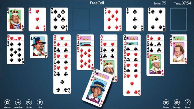 free clasic freecell for windows 10