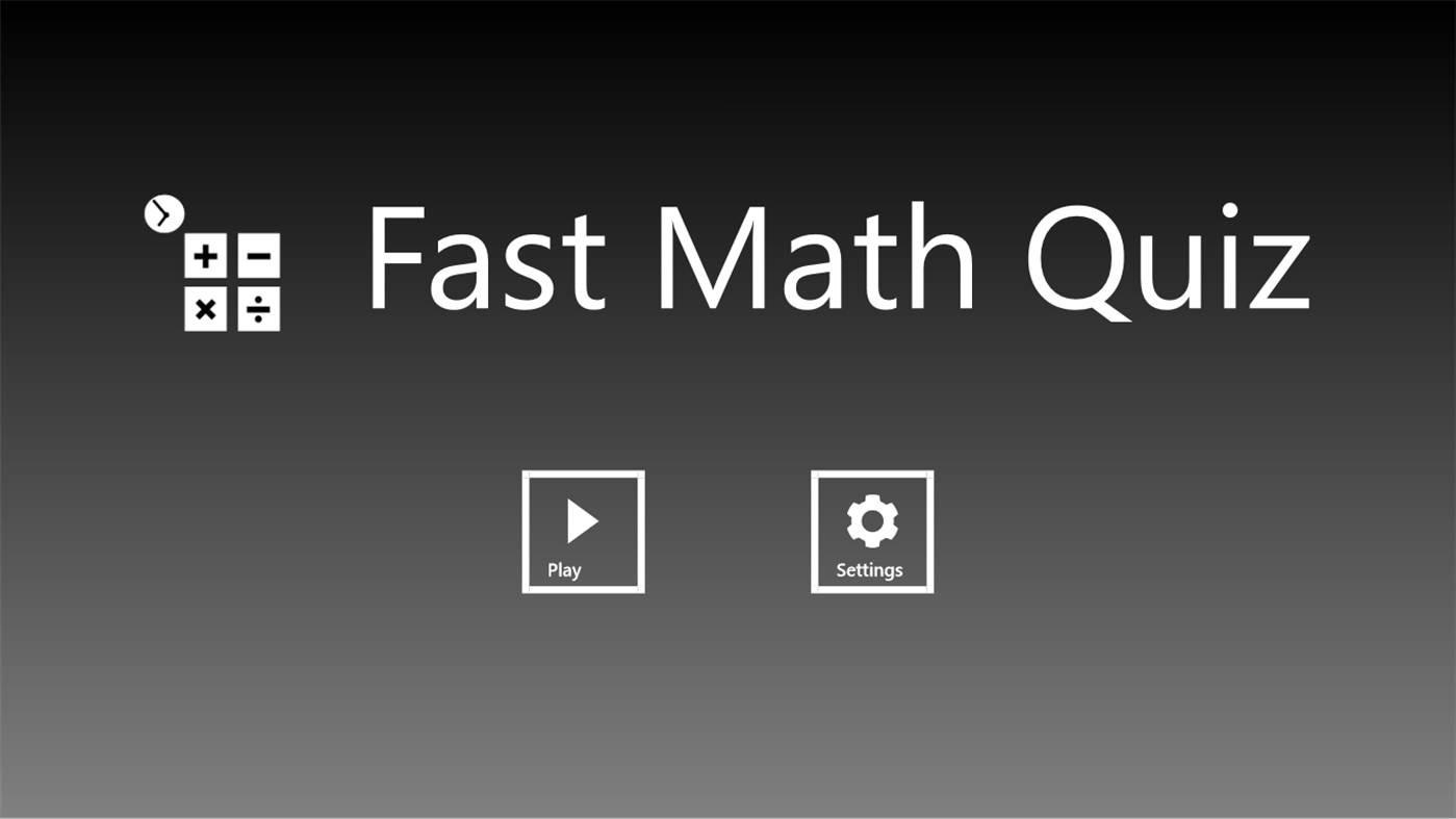 #1. Fast Math Quiz (Windows) Podle: Matthew Justice