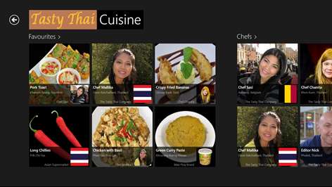 Tasty Thai Cuisine Screenshots 1