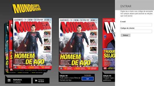 Revista Mundo dos Super-Heróis screenshot 7