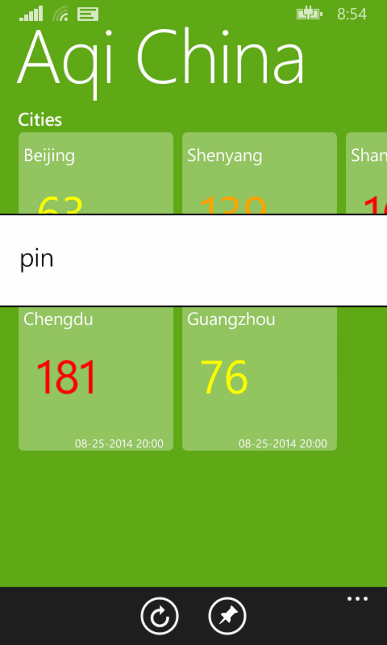 Aqi Asia screenshot