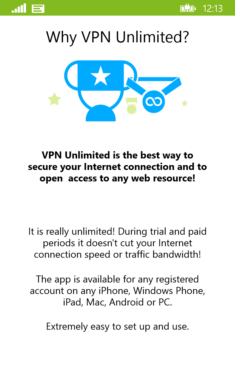 VPN Unlimited - Encrypted, Secure & Private Internet Connection for Anonymous Web Surfing