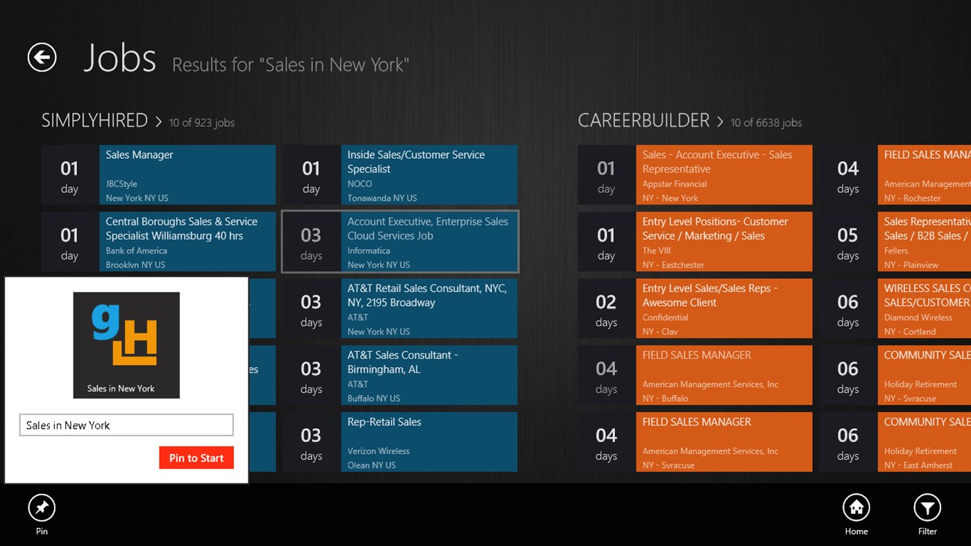 #8. getHired (Windows) 来自: AppSplice