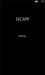 Secapp screenshot 1