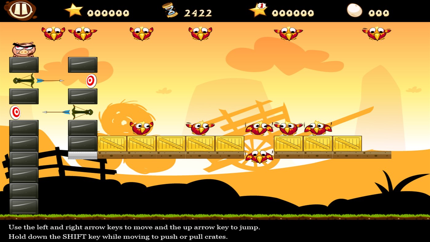 #4. Raging Pigs Free (Windows) 由: EnsenaSoft S.A. de C.V.