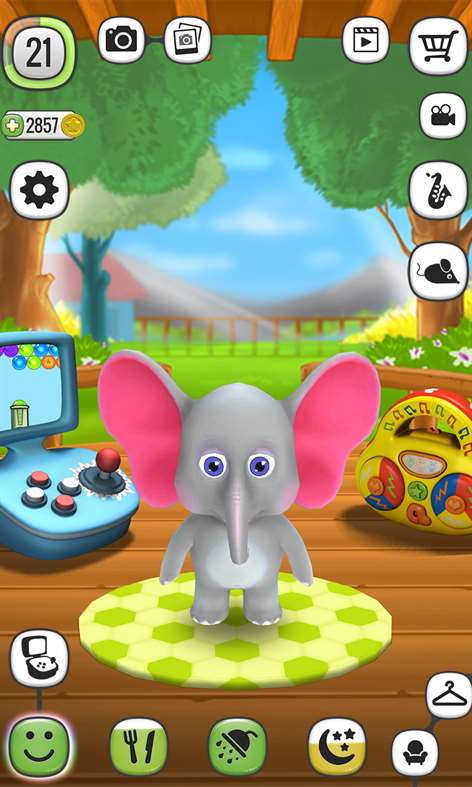 My Talking Elephant - Virtual Pet Screenshots 1