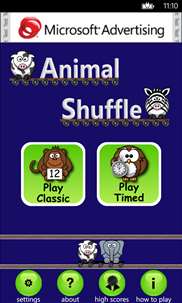 Animal Shuffle screenshot 1