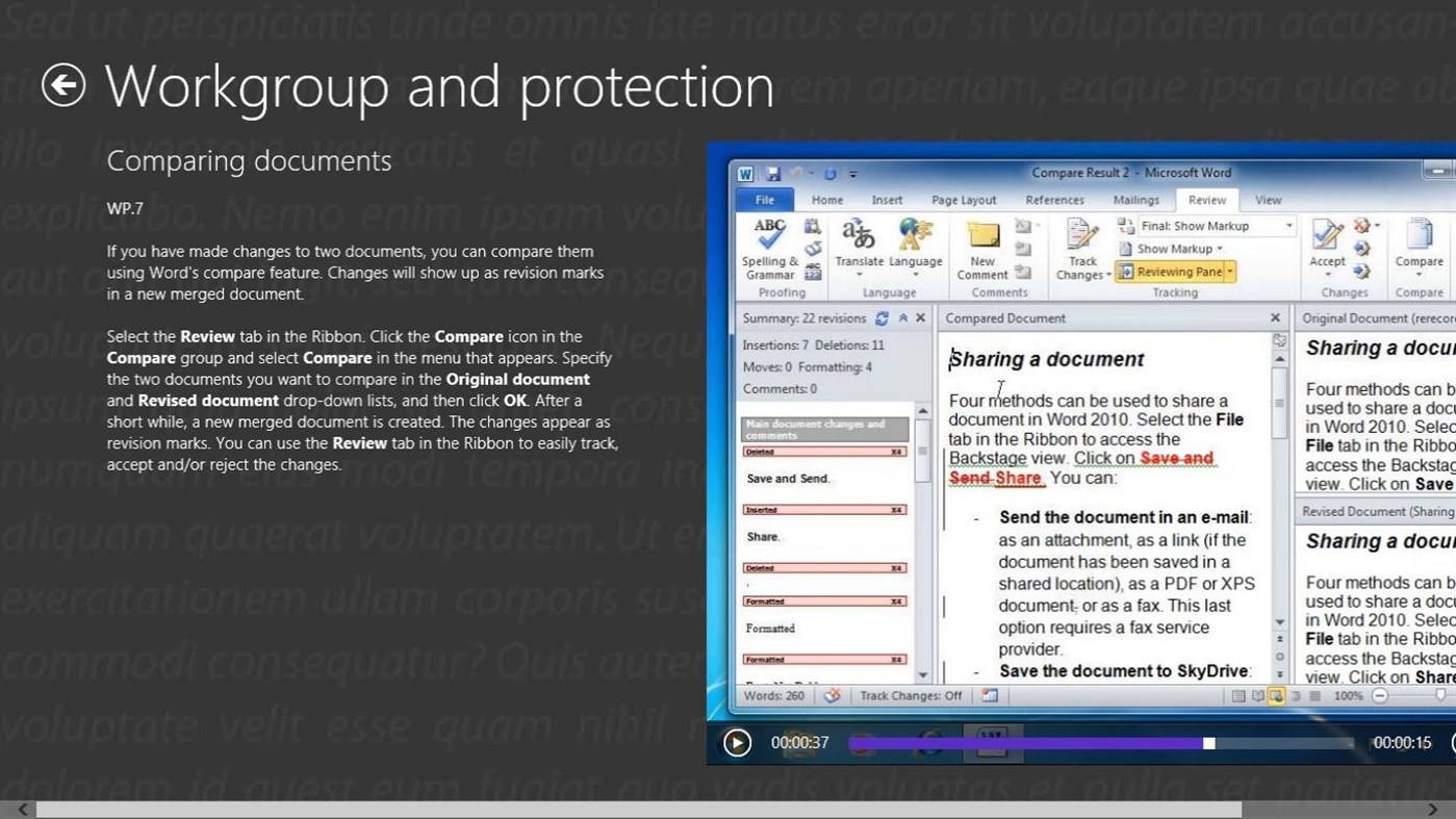 #5. Video Training Word 2010 (Windows) 由: Mediaforma