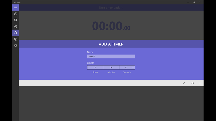 A simple and clean way to add a new timer to your list