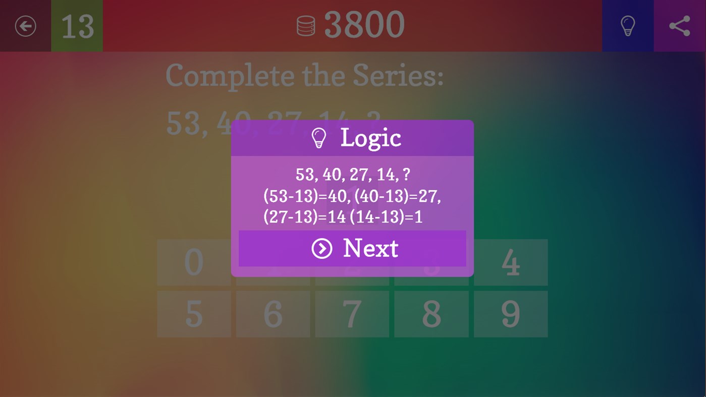 #8. Guess The Next Number (Windows) 作者: DamTech Designs