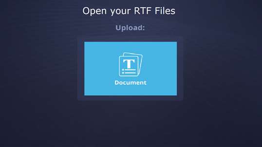 RTF File Opener screenshot 2