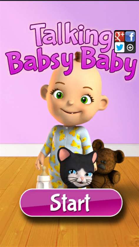 Talking Babsy Baby Screenshots 1
