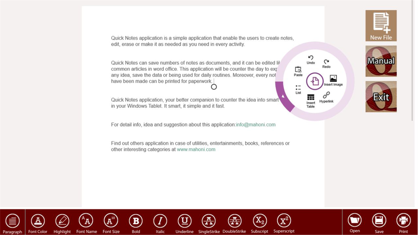 #4. Quick Note+ (Windows) Bởi: Mahoni Global PT
