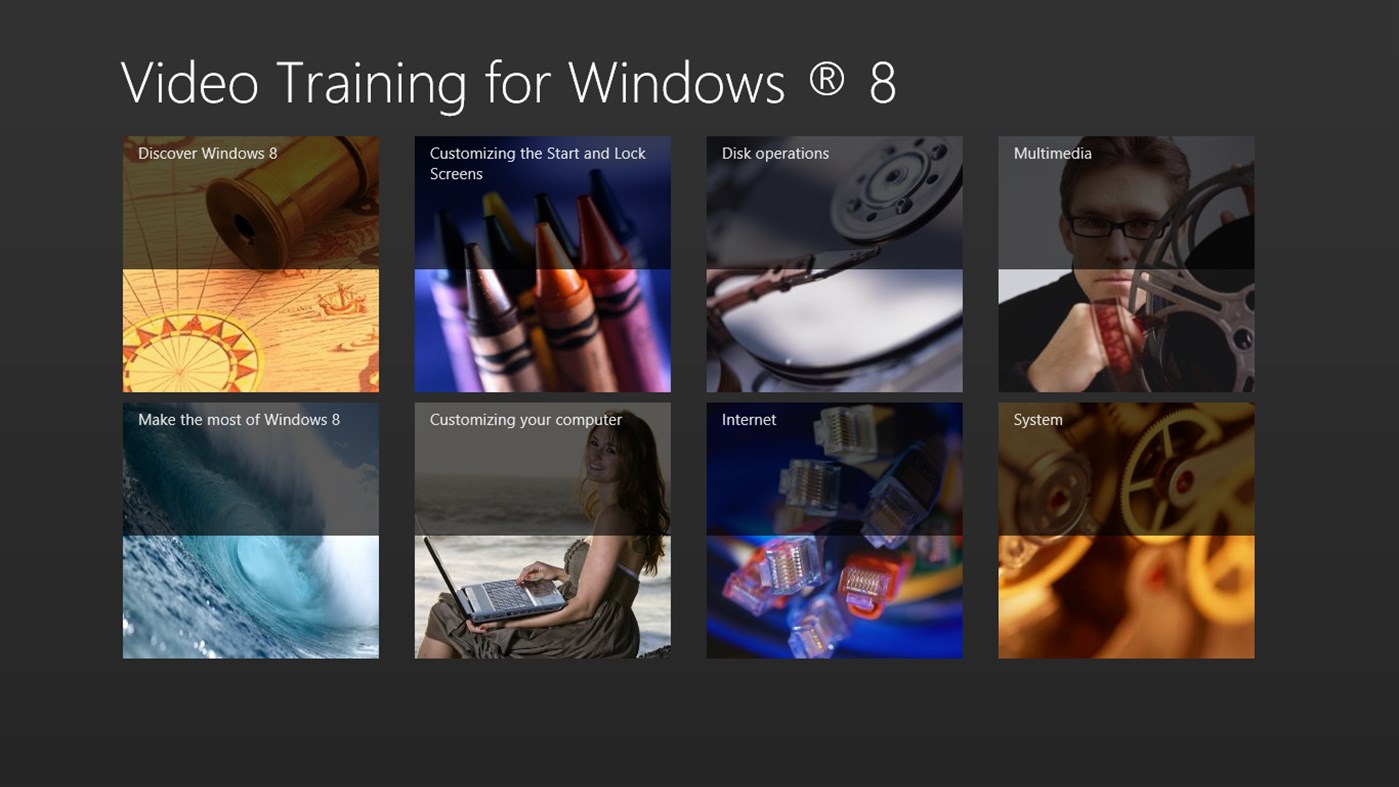 #6. Video Training for Windows ® 8 (for ASUS ®) (Windows) 由: Mediaforma