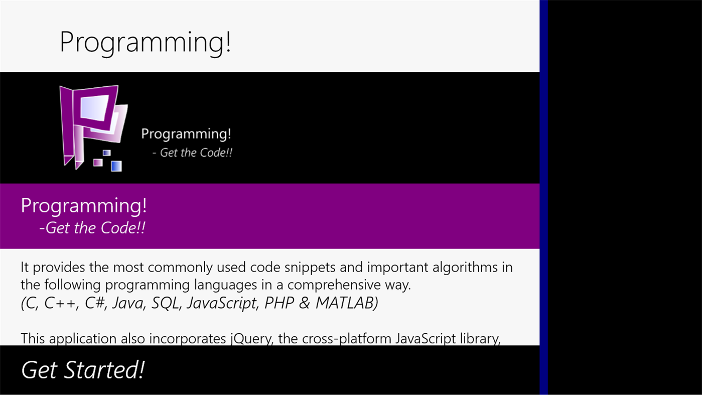 #1. Programming! (Windows) 由: Aman Mehara