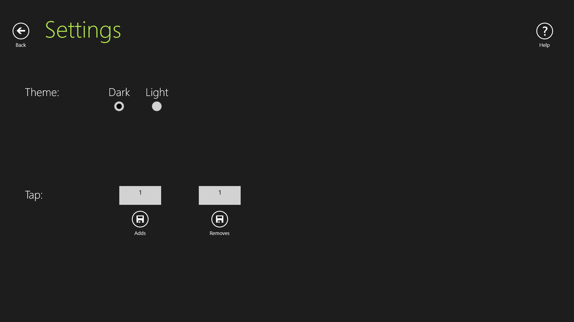 Counter App screenshot