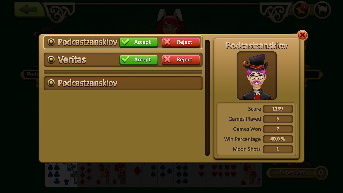 #5. Hearts Online (Windows) Ved: Random Salad Games LLC