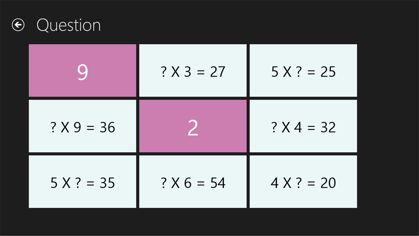 #4. Multiplication times table (Windows) De: CryEarth