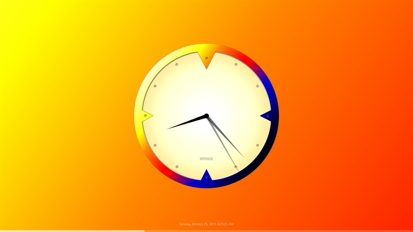 #1. ΧΡΟΝΟΣ (Windows) 由: Andreas Backes