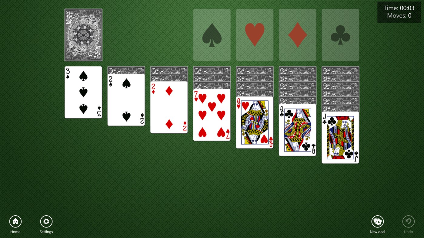 #1. Klondike Solitaire HD Free (Windows) Göre: Enless Soft Ltd.