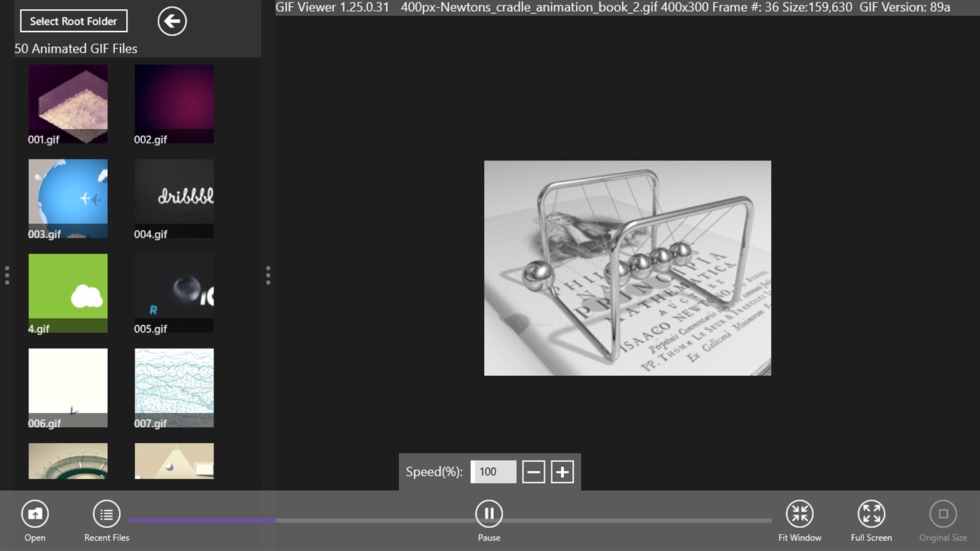 #2. GIF Viewer (Windows) โดย: Biyee SciTech Inc.