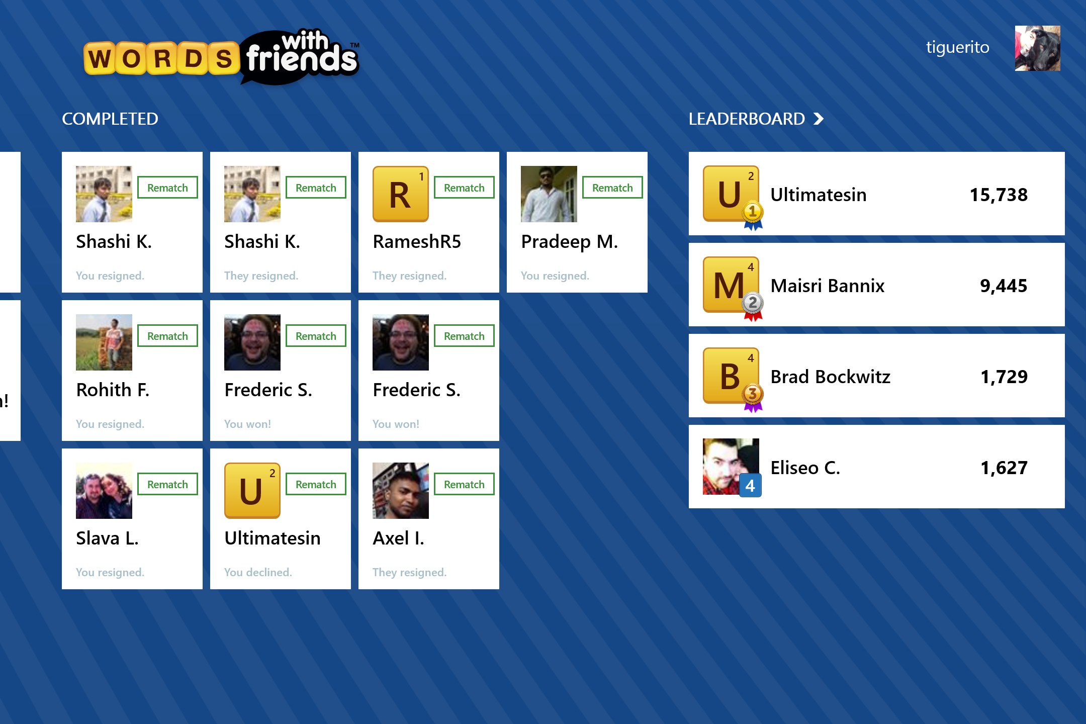 Go for the gold against your friends.