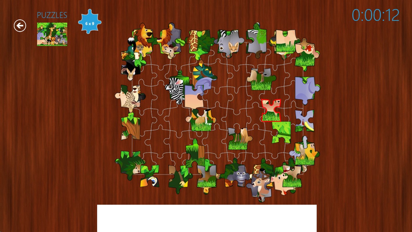 #2. Puzzles (Windows) By: Jujuba Software