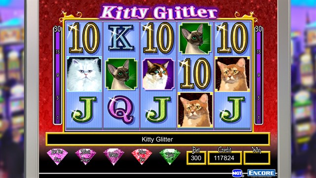 IGT Slots Kitty Glitter screenshot 2