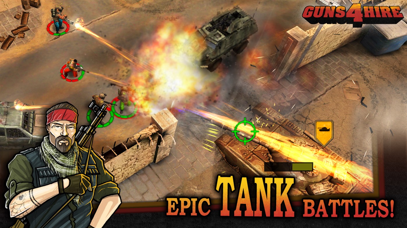 #3. Guns 4 Hire (Windows) By: Rebellion