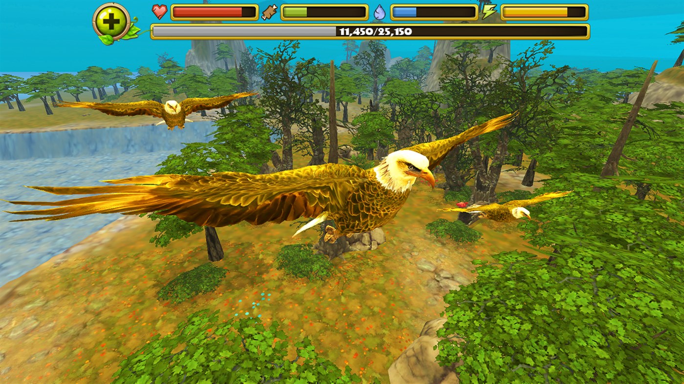 #5. Eagle Simulator (Windows) 由: Gluten Free Games