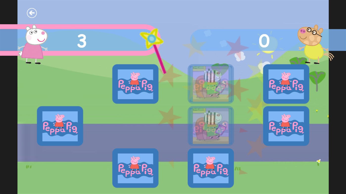 #4. Peppa Pig Memory Game (Windows) 由: Damicolo