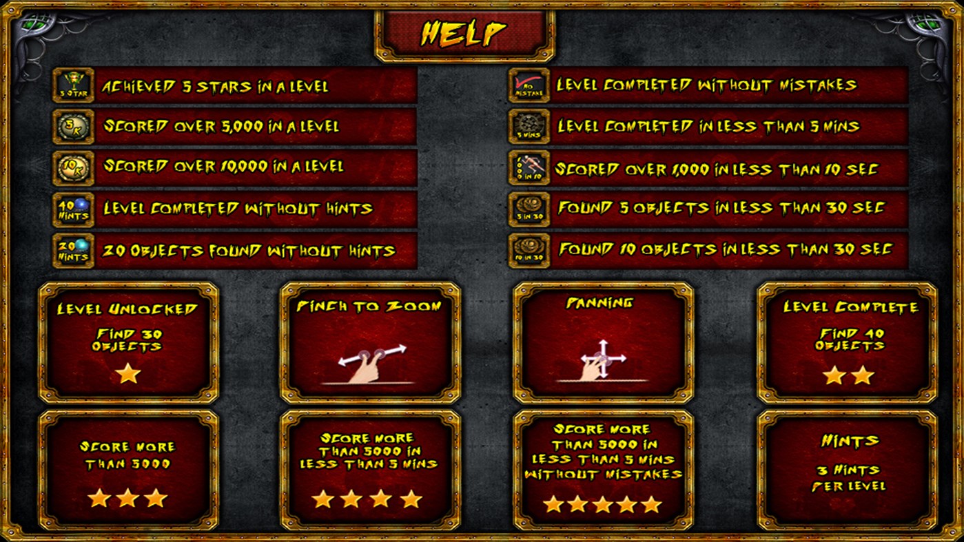 #4. R.I.P. - Hidden Object Games (Windows) بواسطة: BlueArtStudios