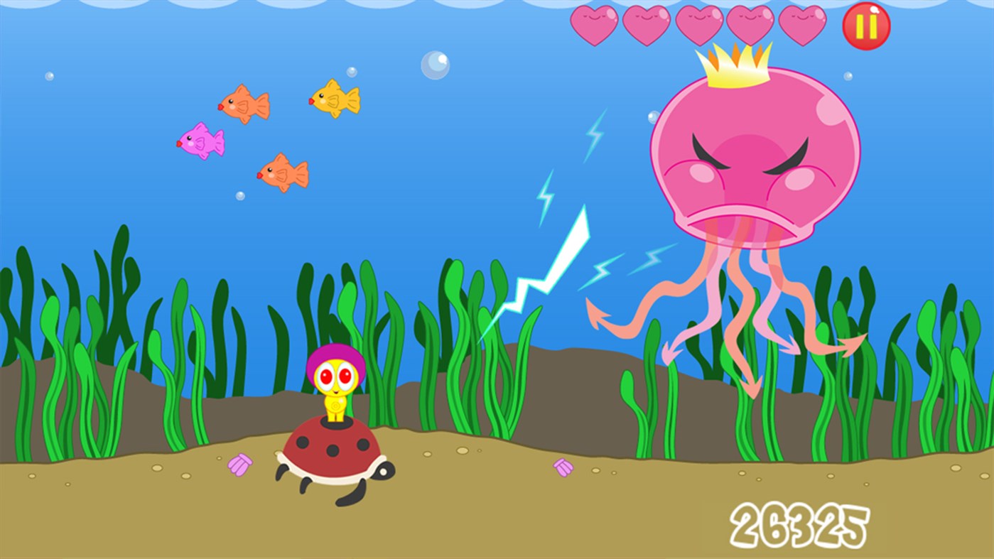 #3. Jibs Jump Fruit Frenzy (Windows) By: Wales Interactive