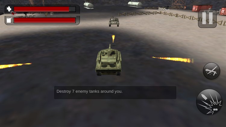 Tank Mission 3D - PC - (Windows)