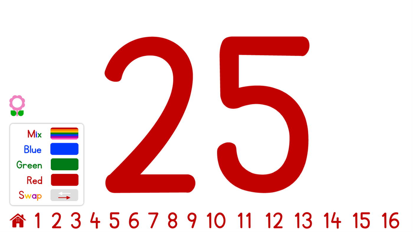 #7. 123 for Kids - Numbers Flashcards (Windows) بواسطة: Holiday Educationist