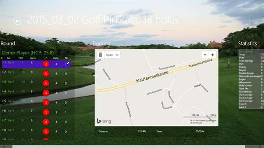 Golftracker screenshot 4