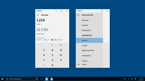 Windows Calculator Screenshot