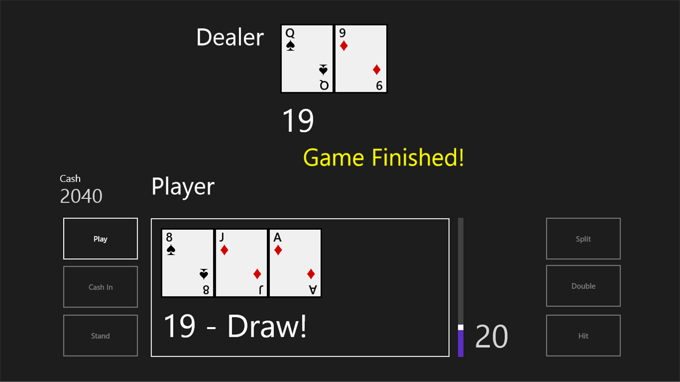 #2. BlackJack W8 (Windows) Bởi: ‪Krets‬