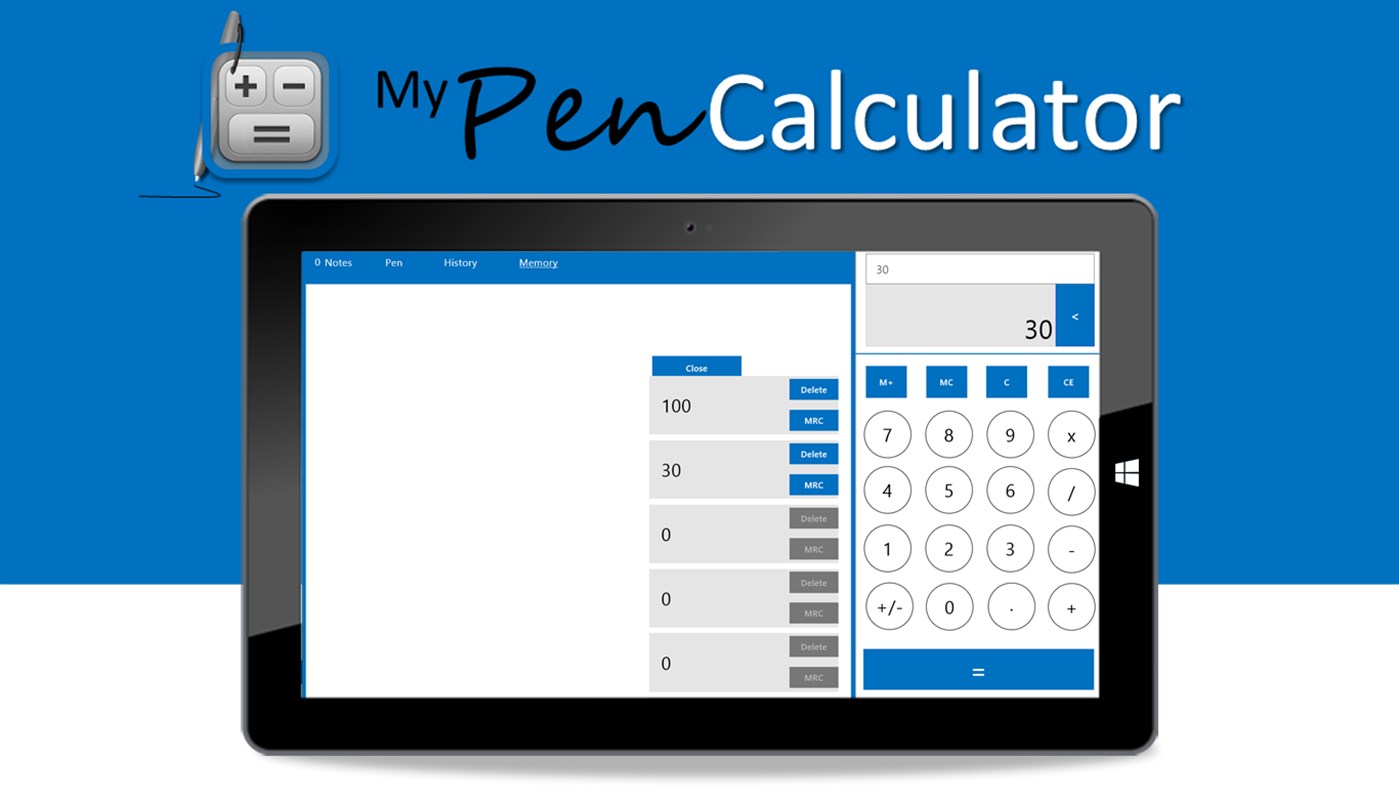 #4. My PenCalculator (Windows) 게시자: ProjectDNA