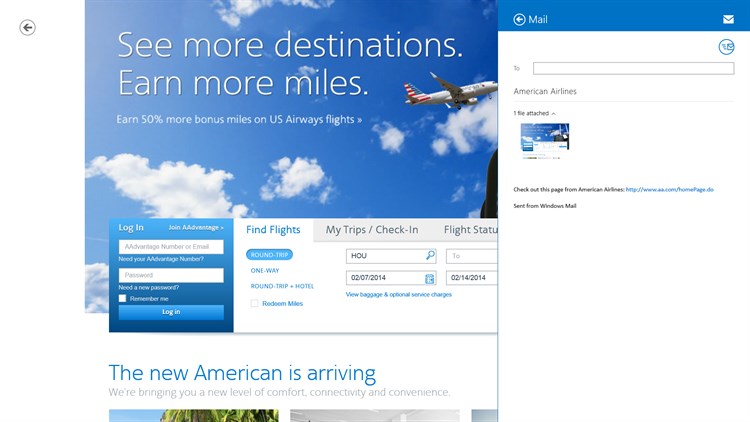 American Airlines - PC - (Windows)