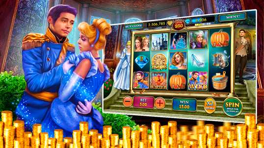Cinderella's Palace - Free Vegas Casino screenshot 1